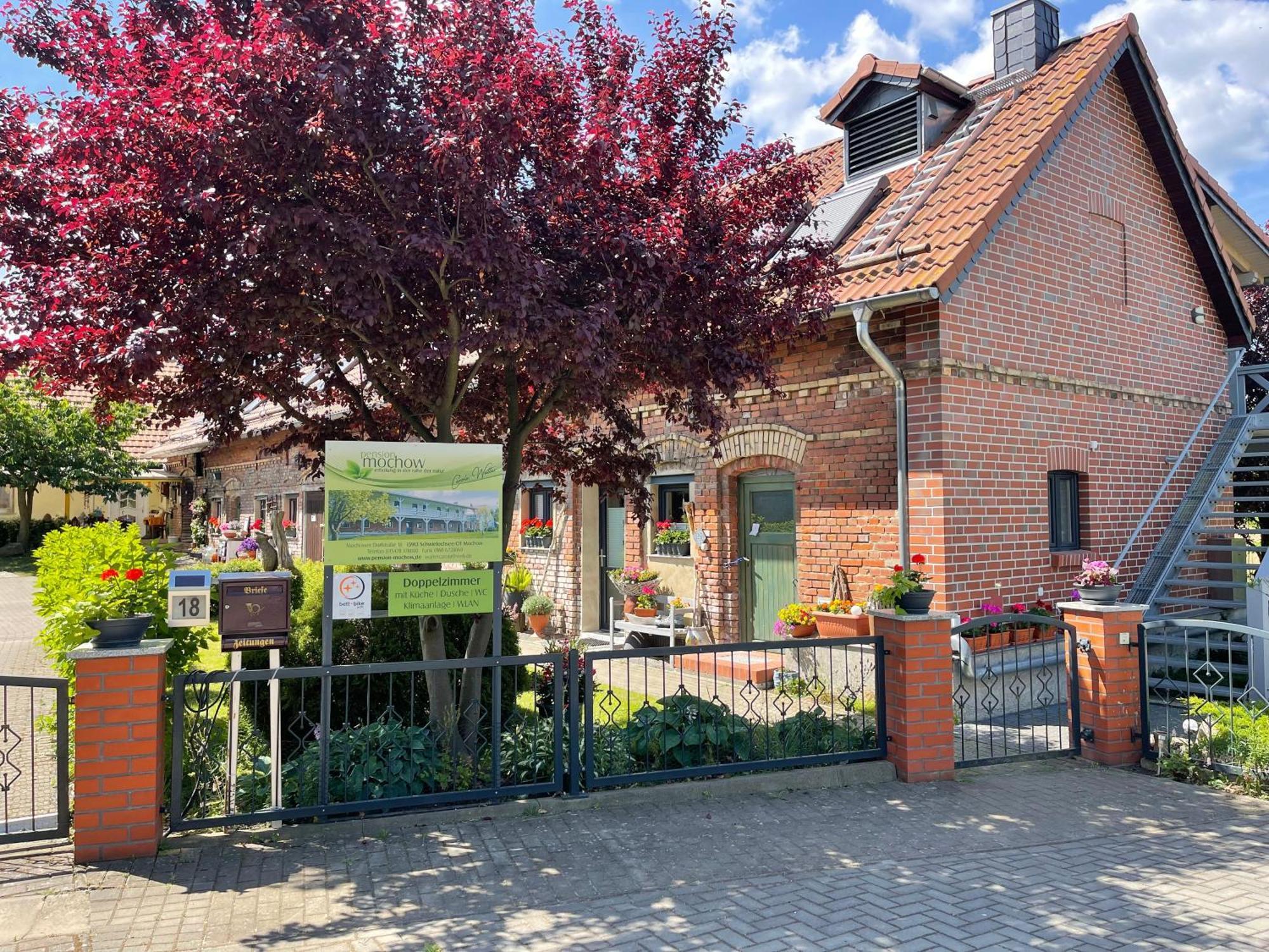 Pension Mochow Schwielochsee Exterior foto